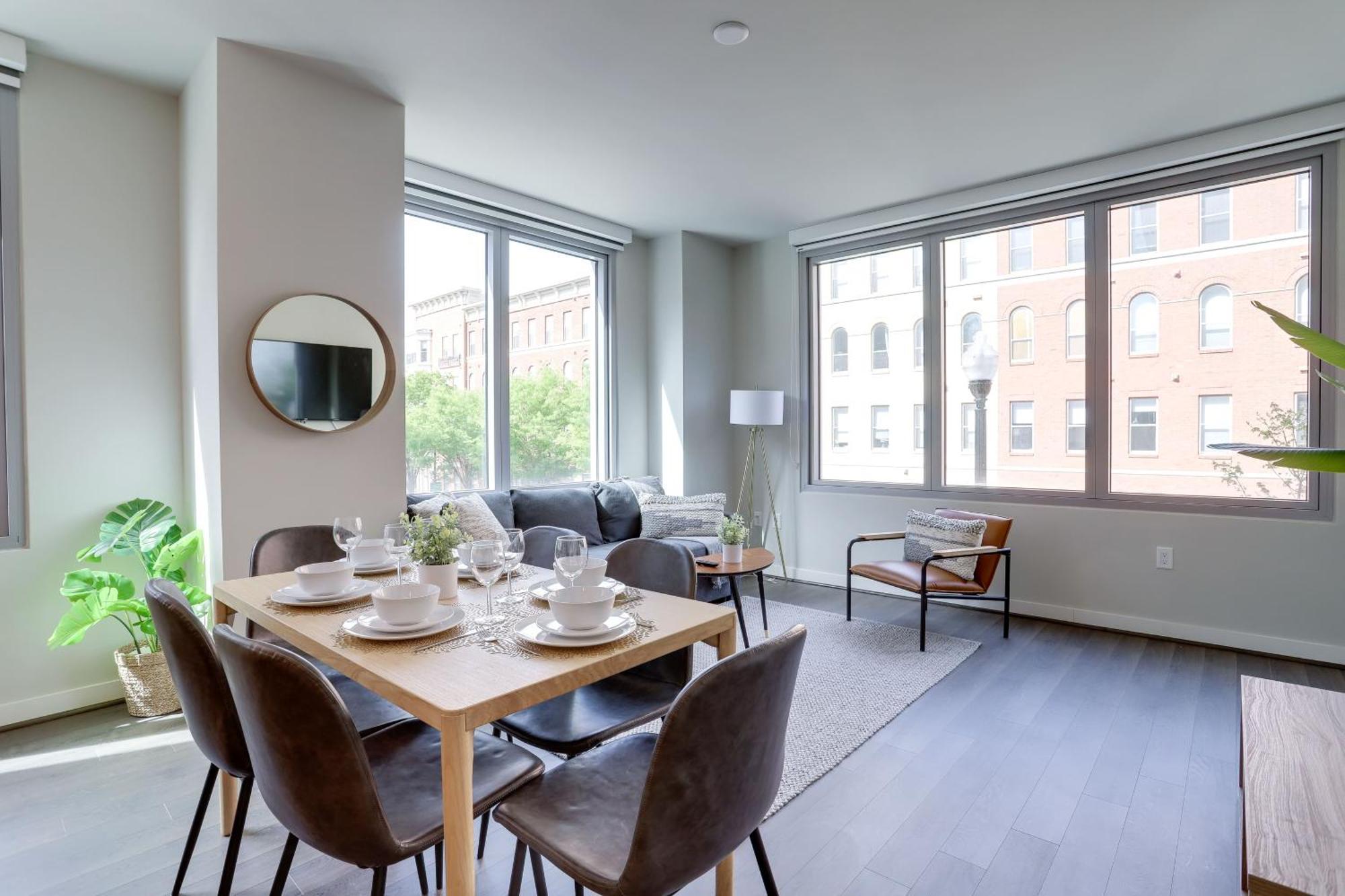 Stylish Condo At Clarendon With Rooftop Views Arlington Zewnętrze zdjęcie